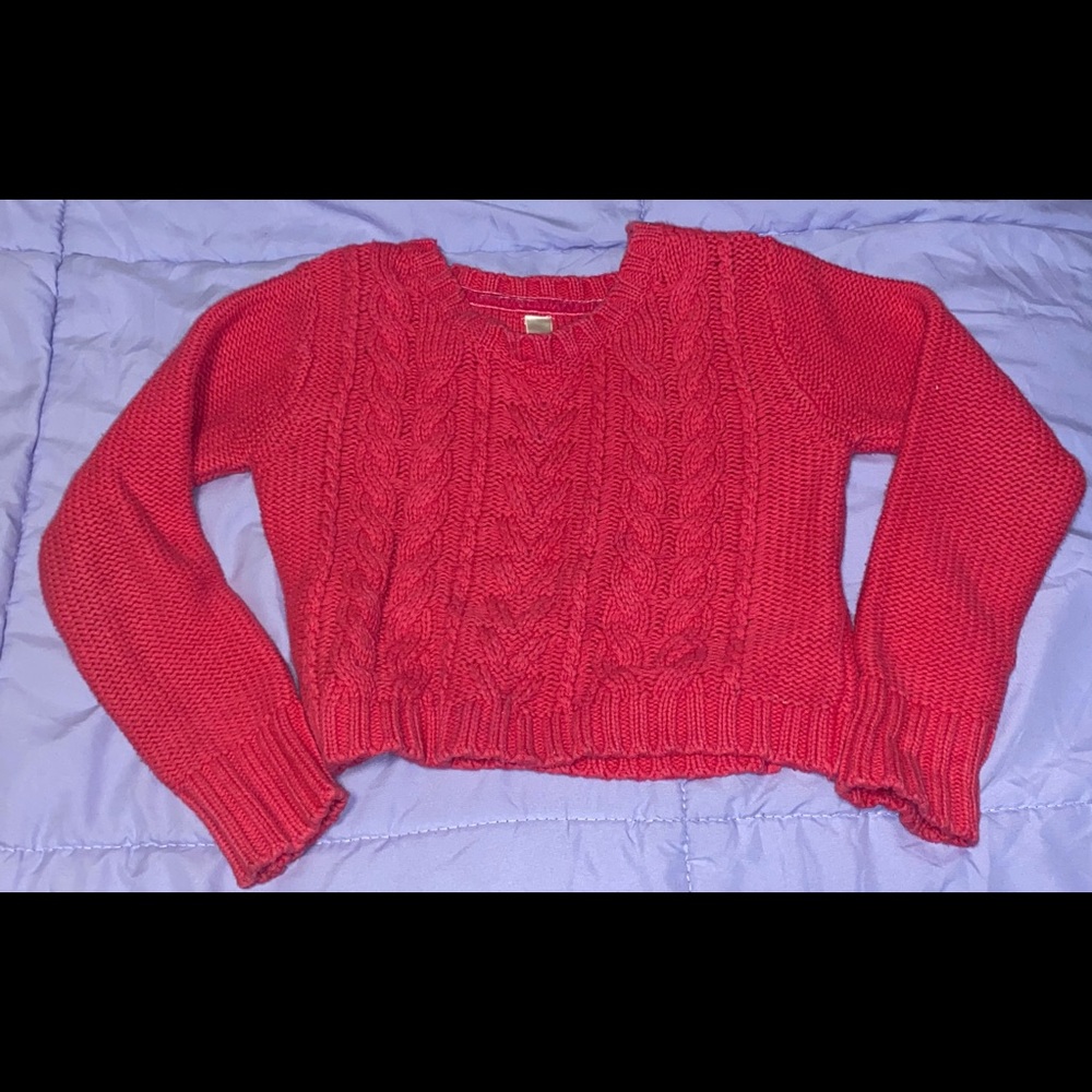 5/$20 Little girls cropped sweater